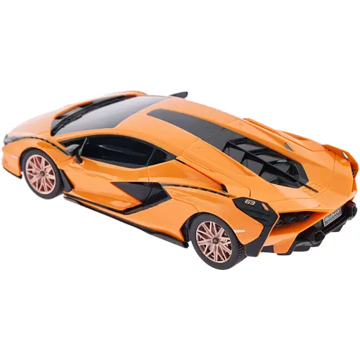 Машинка Rastar Lamborghini Sian 1:24 Оранжевый - фото 4
