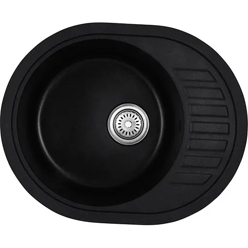 Мойка кухонная HAIBA HB8311-G226 BLACK 570x450x180 (HB0979) - фото 1