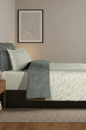 Постельное белье Mona Edesa Beige Сатин Делюкс La Romano pbe0051971 - фото 2