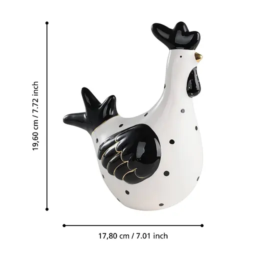 Декоративний об'єкт півник В-195 LANDJUT - фото 3