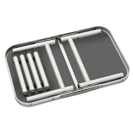 Стол Bo-Camp 56x34 см серый (DAS303274) - фото 5