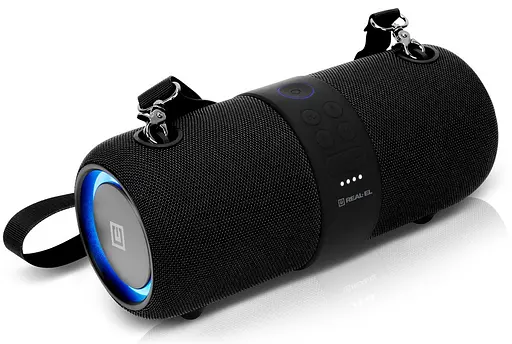 Bluetooth колонка Real-El X-735 black (EL121600011) UA - фото 2