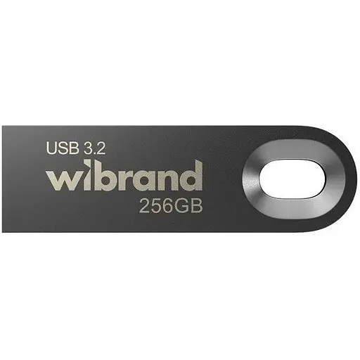 Флэш-накопитель Wibrand USB 3.2 Gen1 Eagle 256GB Серый - фото 1