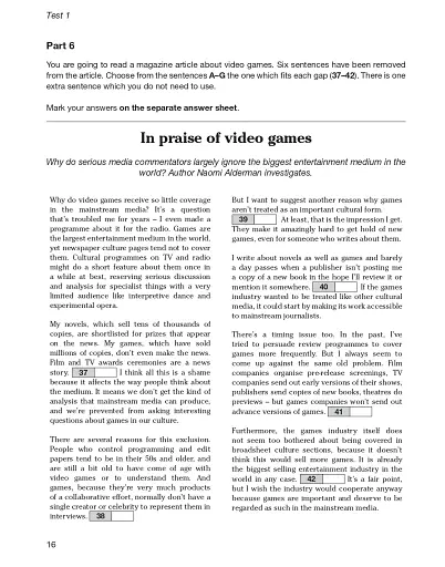 B2 First 4 Student's Book without Answers Authentic Practice Tests - фото 11