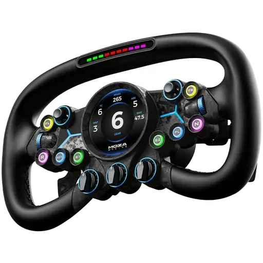 Руль Moza Racing Vision GS Steering 31 см экран 2.85" RGB 8 кнопок - фото 3
