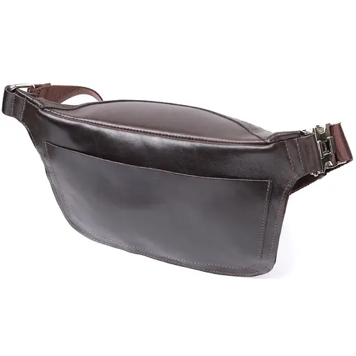 Бананка для мужчин из натуральной кожи GRANDE PELLE 25х15х4,5 см sum0026993 - фото 12