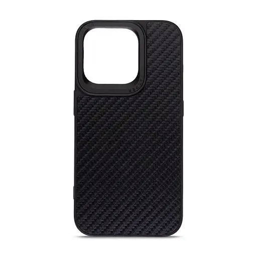 Чехол для мобильного телефона Harder Carbon Pattern Apple iPhone 14 Pro Black (ARM76779) - фото 1