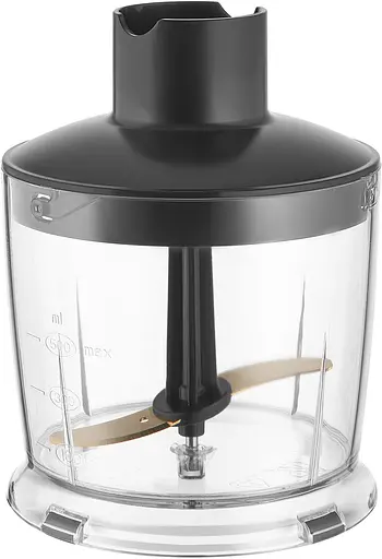 Міксер Sencor блендер заглибний 1500Вт 10в1 чаша-800мл млин для трав вспінювач молока чорний - фото 6