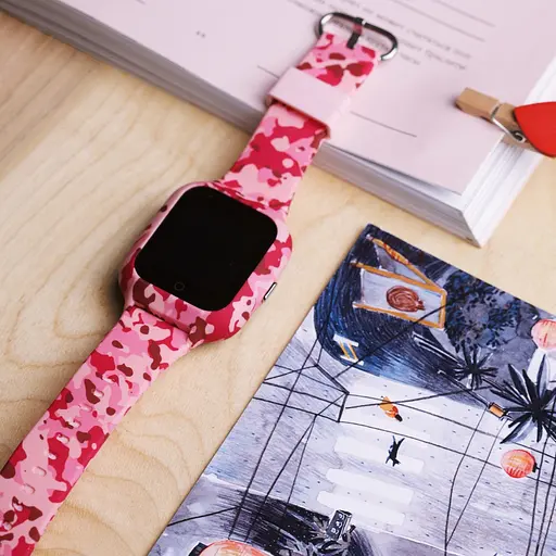 Смарт годинник-телефон дитячі Wonlex KT22S 4G камера прослуховування геозона WI-FI GPS SIM Pink (17002) - фото 7