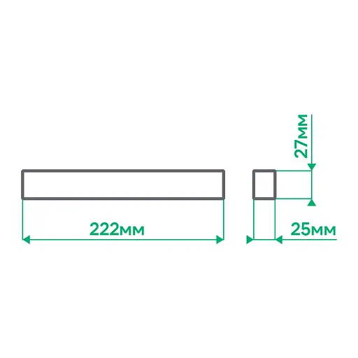Світлодіодний магнітний трековий світильник Ardero MGU401 ULTRA UGR18 12Вт 4000K чорний - фото 3
