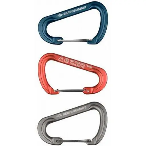 Карабіни Sea To Summit Aссessory Carabiner Large Titanium 2 Pack (1033-STS ATD0140-00122101)