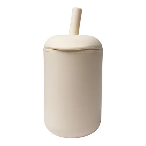 Поїльник-непроливайка oldbro 175 мл із трубочкою Milk - фото 1