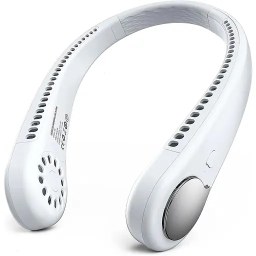 Портативный шейный вентилятор Type-C USB перезаряжается