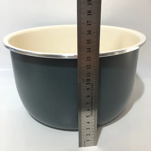 Чаша на мультиварку-скороварку Redmond RMC-PM180, RMC-PM190, RMC-PM381, RB-A523 (RIP-А4) керамическое покрытие - фото 6