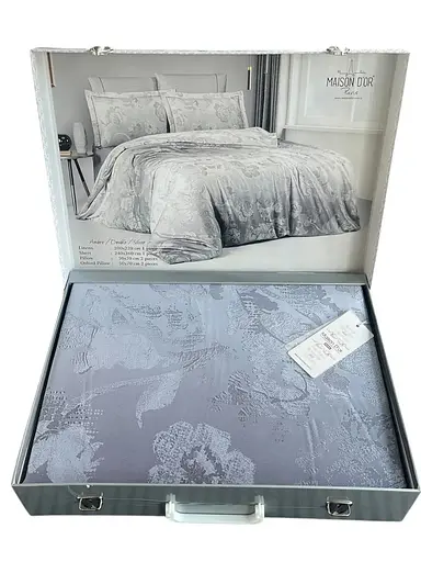 Постільна білизна Ambre Silver Тенсел Maison D'or pbe0051930 - фото 1