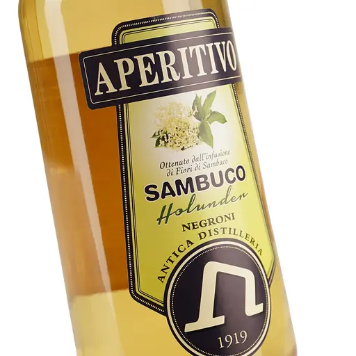 Аперитив Negroni Antica Distilleria Sambuco Holunder 14% 1 л - фото 5