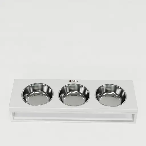 Hollky Base Bar — три миски на підставці (3 × 0,45 л) - фото 2