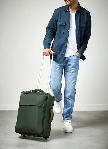 Дорожная Сумка На Колесах 55 См Lipault FOLDABLE PLUME KHAKI 55x37x22 P94*94002 - фото 7