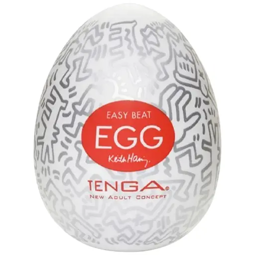 Мастурбатор-яйце Tenga Keith Haring Egg Party