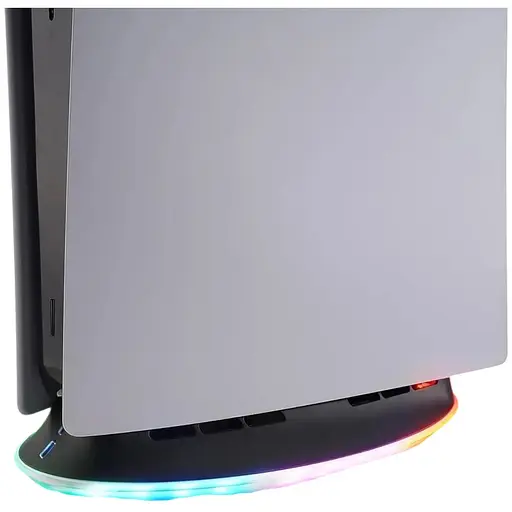 Подставка Subsonic PS5 для PS5 и PS5 Slim 2-скоростной вентилятор светодиодная база PS5 RGB
