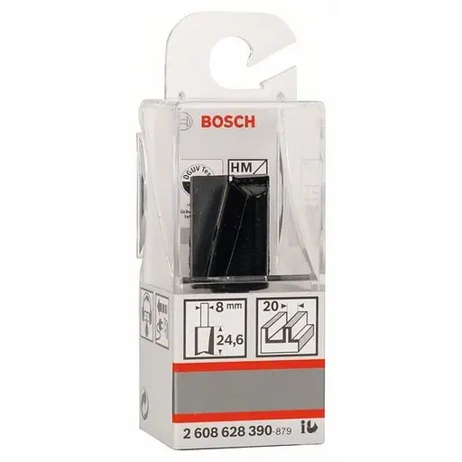 Фреза пазовая Bosch Professional Std S8 D20 L25 (2.608.628.390) - фото 3