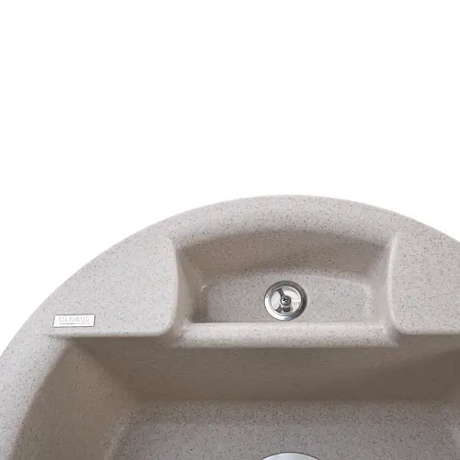 Гранітна мийка Globus Lux Guron піщаний 480 мм А0004, Терра - фото 4
