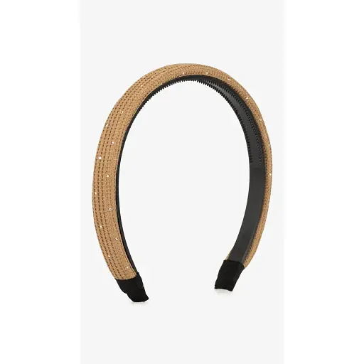 Обруч жіночий 4021-4 Бежевий - фото 1