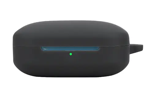 Чохол-накладка DK для OnePlus Buds 3 Silicone Candy Friendly з карабіном (black) - фото 2