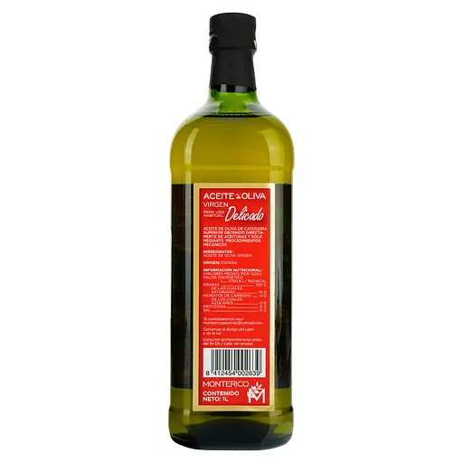 Олія оливкова Mоnterico Virgin Delicado 1 л - фото 4