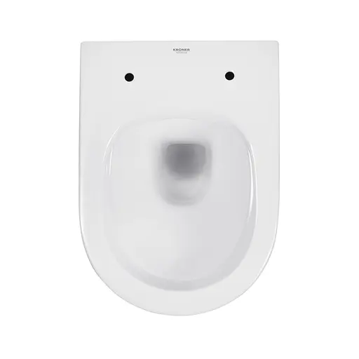Комплект 4 в 1: Инсталляция Grohe Rapid SL 3 в 1 38772001 + Унитаз безободочный Kroner Harz WHI493736 RIMLESS с сиденьем Slim Duroplast / Soft-close / Quick relase KH493736WHIR - фото 9