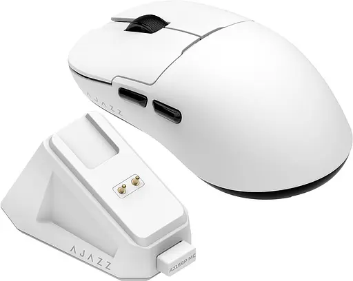Миша Ajazz AJ159P MC White Charging Dock (AJ159P-MC-W) - фото 4