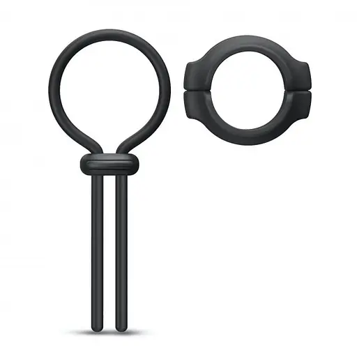 Регулируемое эрекционное кольцо Dorcel Fit Ring 13 см черный - фото 2