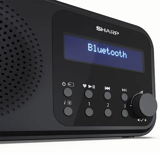 Радиоприемник Sharp DR-P420 Black - фото 3