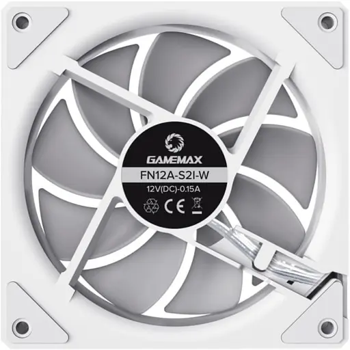 Вентилятор GameMax 120мм FN12A-S2I-W (FN12A-S2I-W) - фото 5