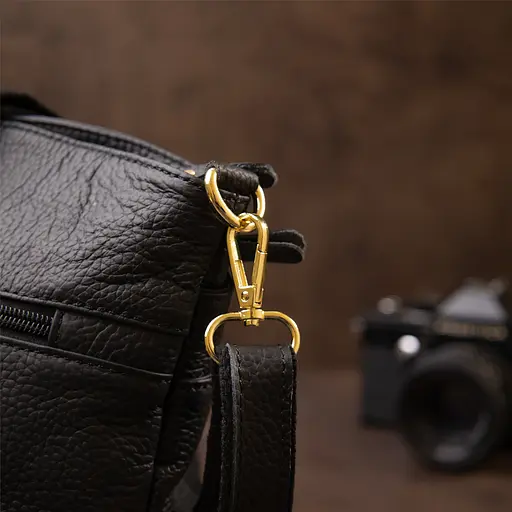 Сумка кожаная жеснкая Vintage 24.5х21.5х9.5 см sum0021000 - фото 7