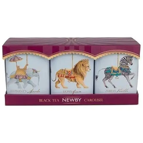 Набір чорного чаю Newby Карусель ж / б 75 г (719010) - фото 1