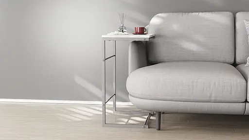 Столик Терри Ferrum-decor 650x440x330 Серый металл ДСП Бетон 16 мм (FRD-104668)