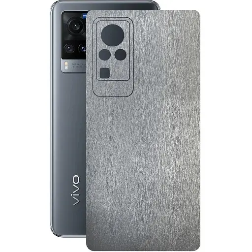 Захисна плівка StatusSKIN для Vivo X60 Pro 5G Корпус Вініл Метал срібло - фото 1
