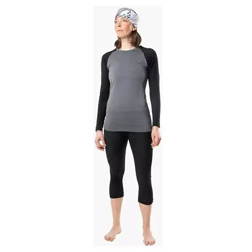 Термоштани Dynafit Tour Light Merino W 3/4 Tight S Чорний (1054-016.002.2065) - фото 2