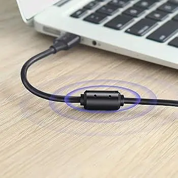 Кабель для принтера Ugreen US135 Usb A Usb B 5 м (Print Cable) - фото 4