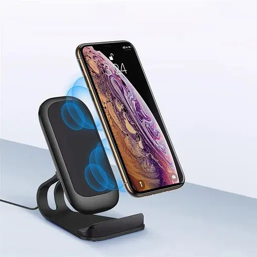 Бездротовий зарядний пристрій ColorWay Wireless Stand 15W Black (CW-CHW31Q-BK) - фото 6