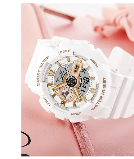 Наручные тактические часы Skmei 1688 (Белый) - фото 4