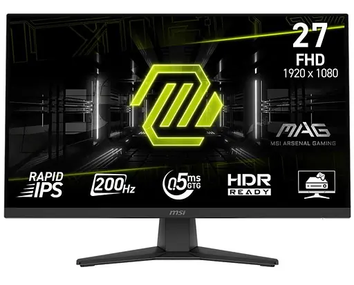 Монітор 27" MSI MAG 272F FHD IPS 200Hz (MAG 272F) - фото 1