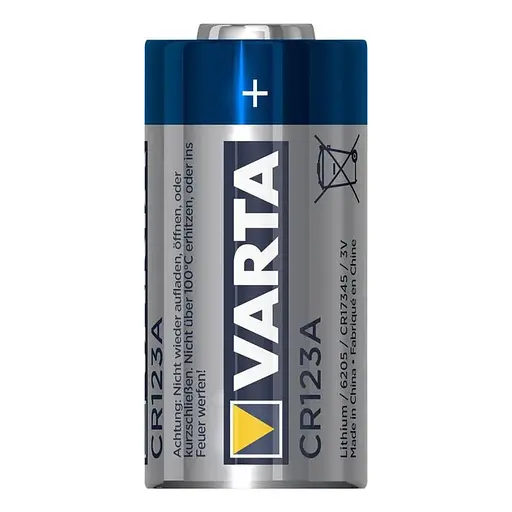 Батарейка Varta CR123А Lithium (1шт) - фото 2