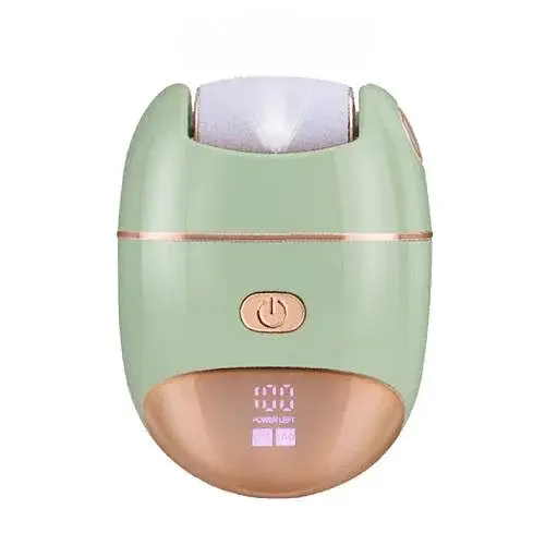 Електрична пемза Flewkiss pro Enzo EN-7101 зі змінними насадками для пяток 5 Вт Салатовий - фото 2