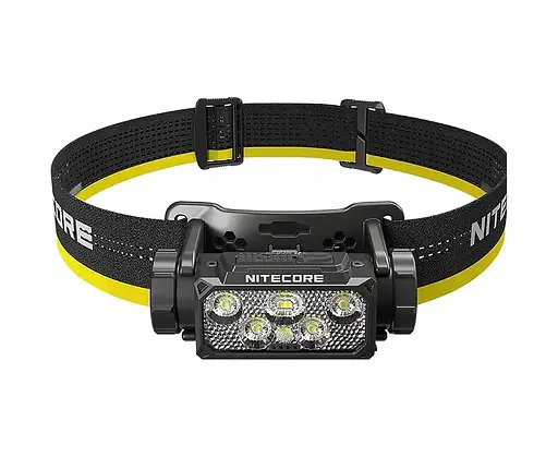 Ліхтар налобний Nitecore HC60 UHE 5 x NiteLab UHE LED 1600 люмен 10 режимів 1x18650 USB Type-C (1088-6-1211_uhe) - фото 3
