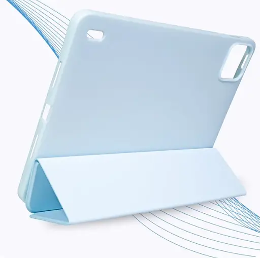 Чехол-книжка DK для Xiaomi Pad 7 / 7 Pro 11.2" экокожа/силикон Smart Case white ice - фото 3