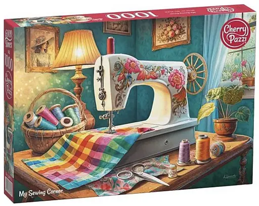 Пазлы CherryPazzi Мой швейный уголок, 1000 элементов, 50x70 см, 30875