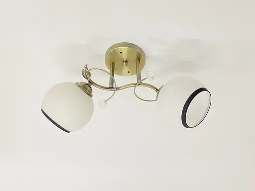 Люстра стельова на 2 плафони 6220J/2 Бронза