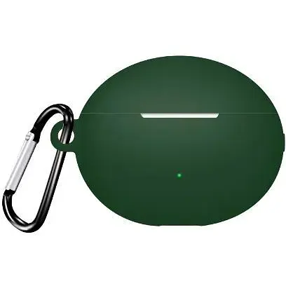 Чохол-накладка DK Silicone Candy Friendly з карабіном для Huawei FreeBuds 5i (014788) (green)